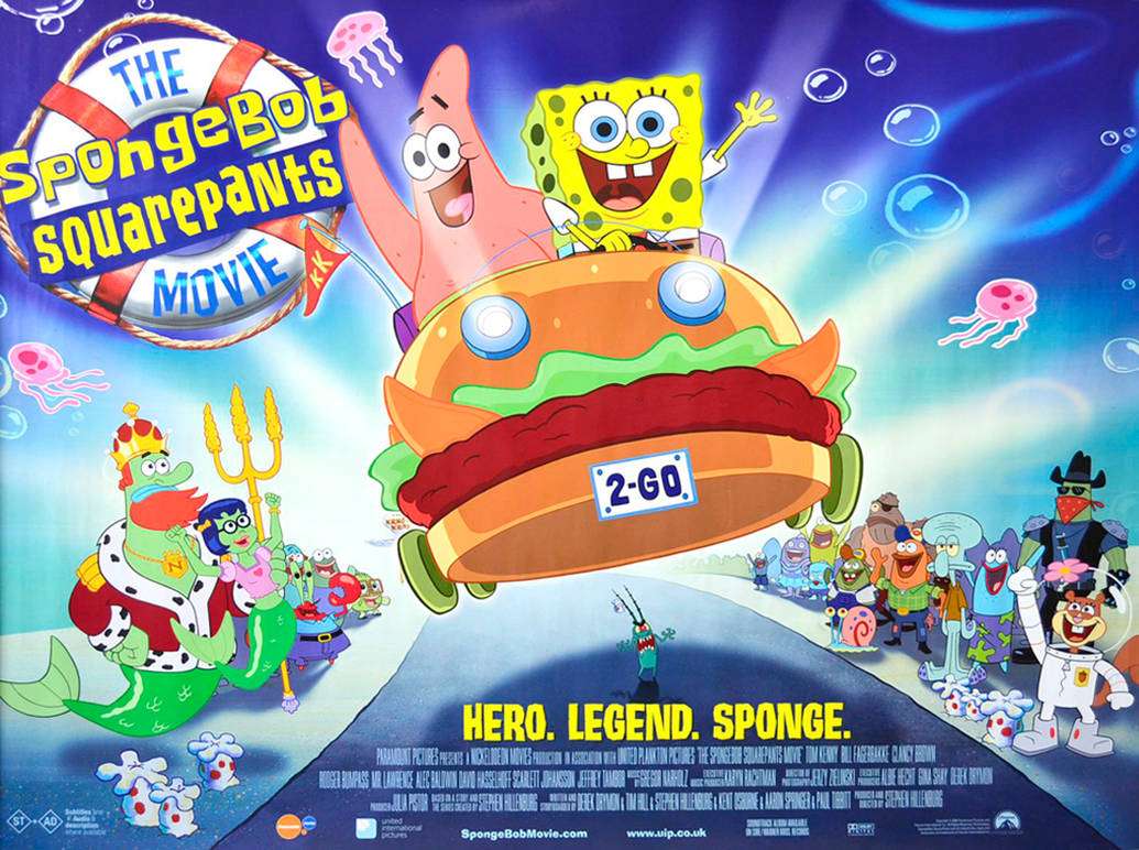 Plakat filmu SpongeBob 2004 puzzle online