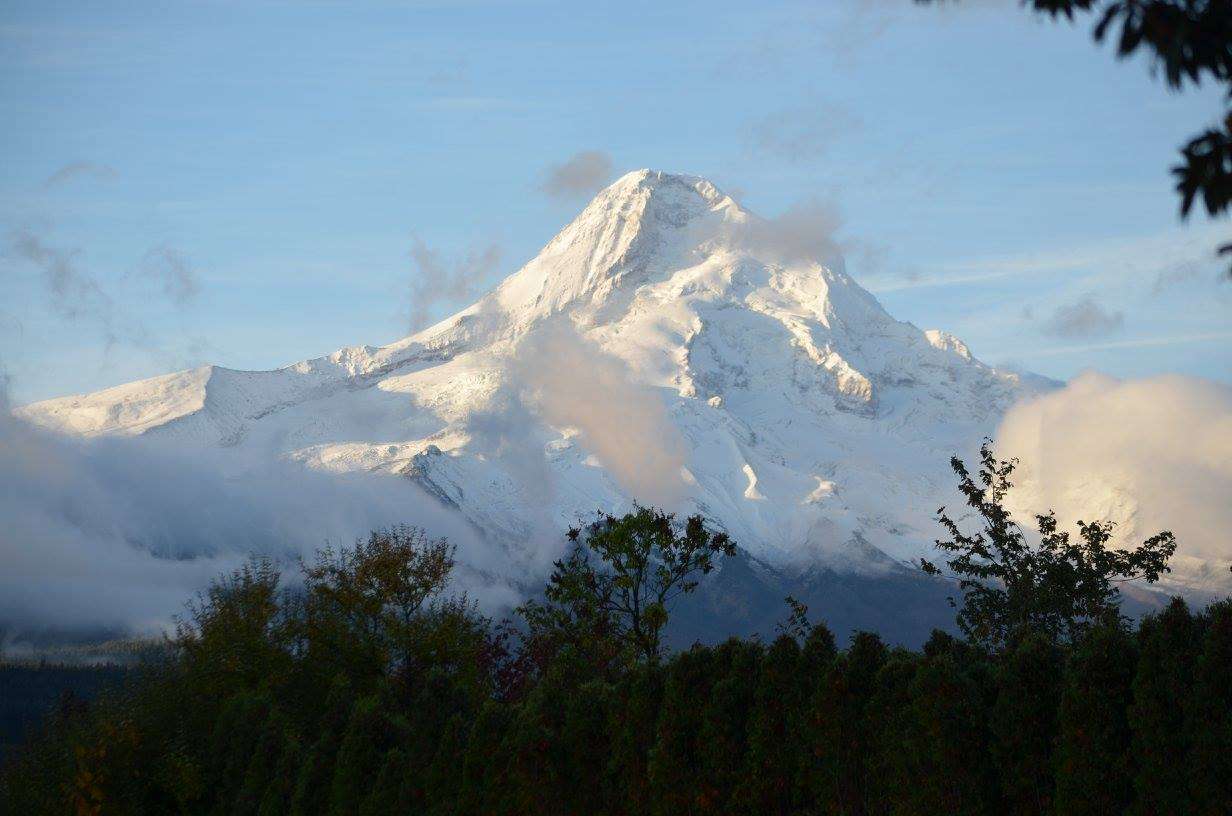 Góra Hood w Oregonie puzzle online ze zdjęcia