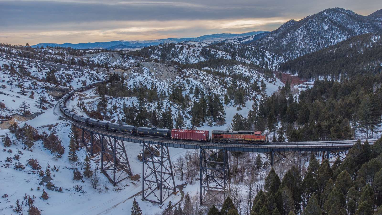 panoramę bnsf puzzle online