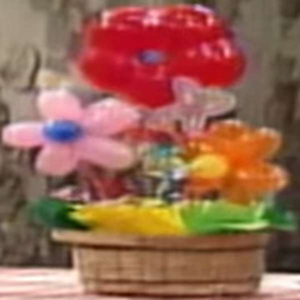 Balon Kwiatowy puzzle online ze zdjęcia