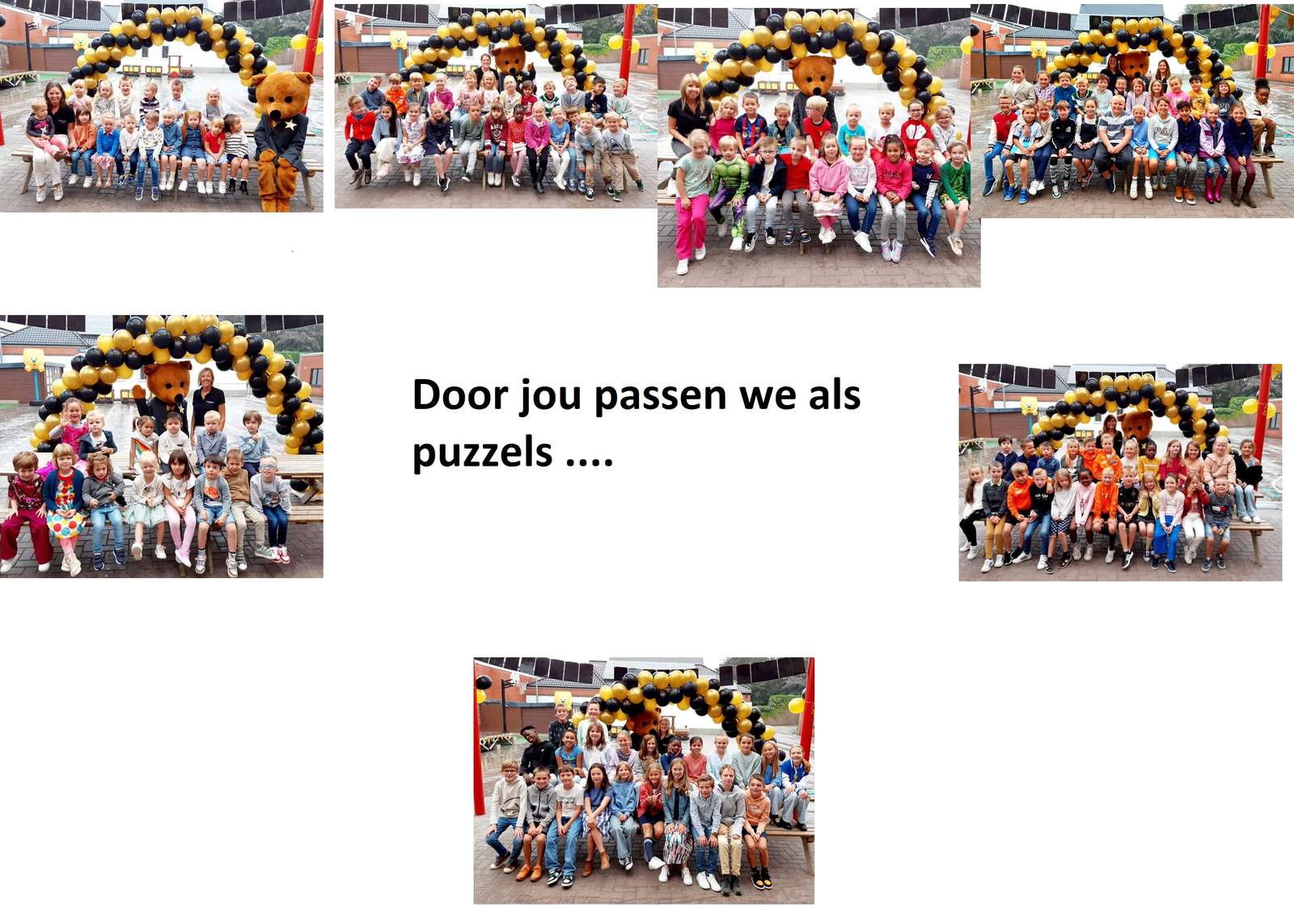 Szkoła testowa puzzle online ze zdjęcia