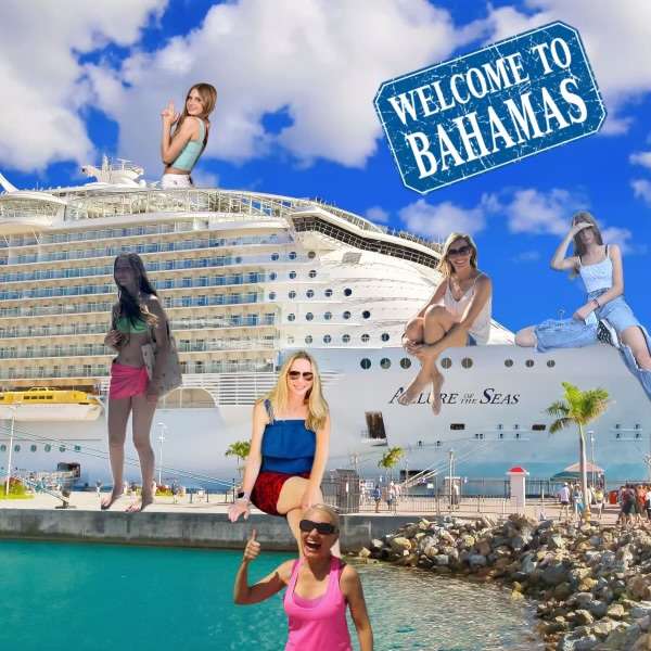 Witamy na Bahamach puzzle online ze zdjęcia