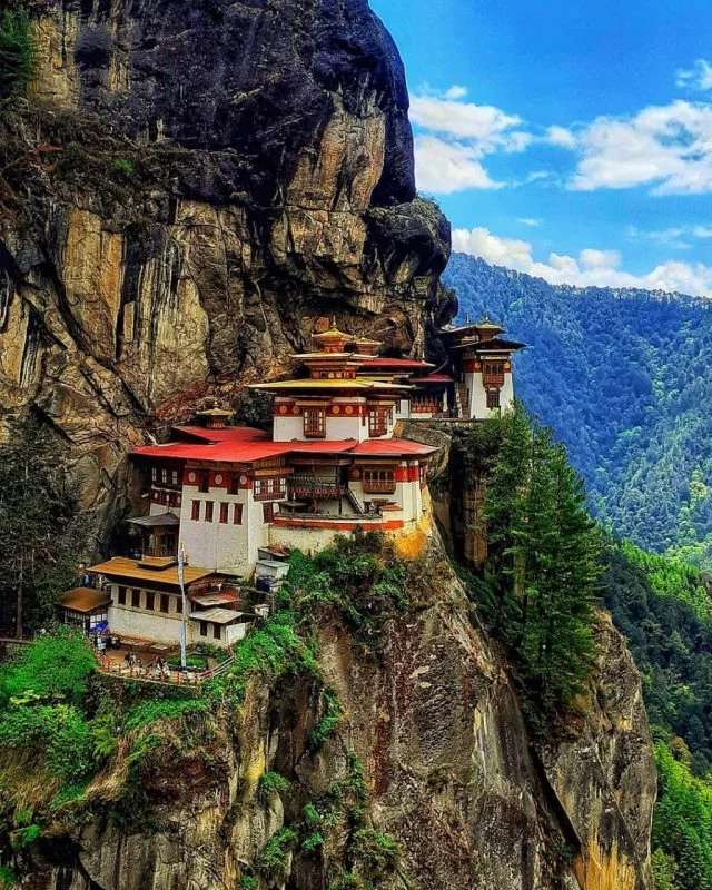 Kraj Bhutanu puzzle online ze zdjęcia