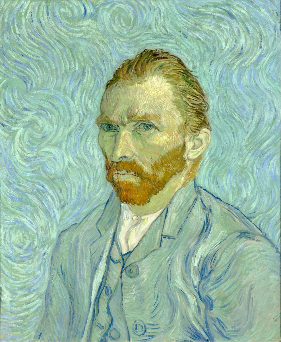 Vincent Van Gogh - Portret puzzle online ze zdjęcia