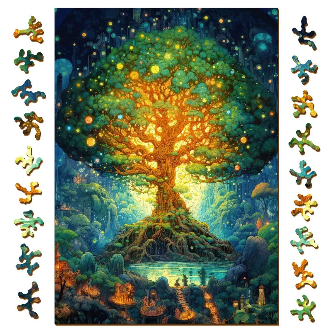 Drzewo życia puzzle online ze zdjęcia