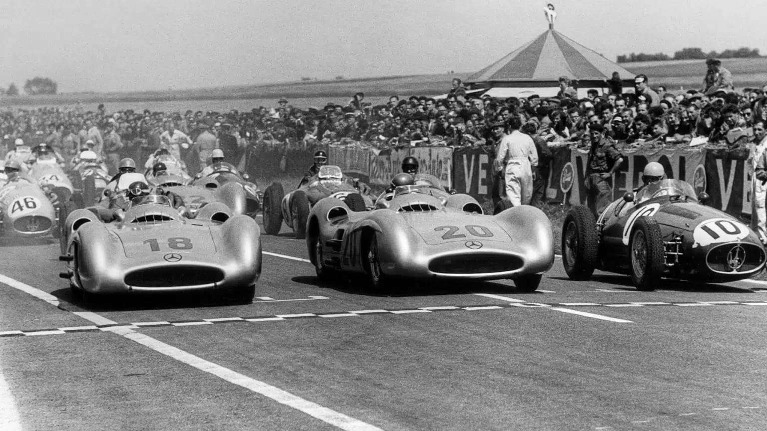 1954 French Grand Prix puzzle online ze zdjęcia