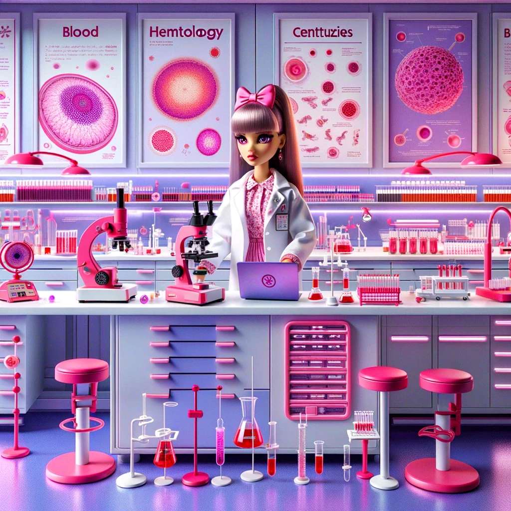 laboratorium Barbie puzzle online