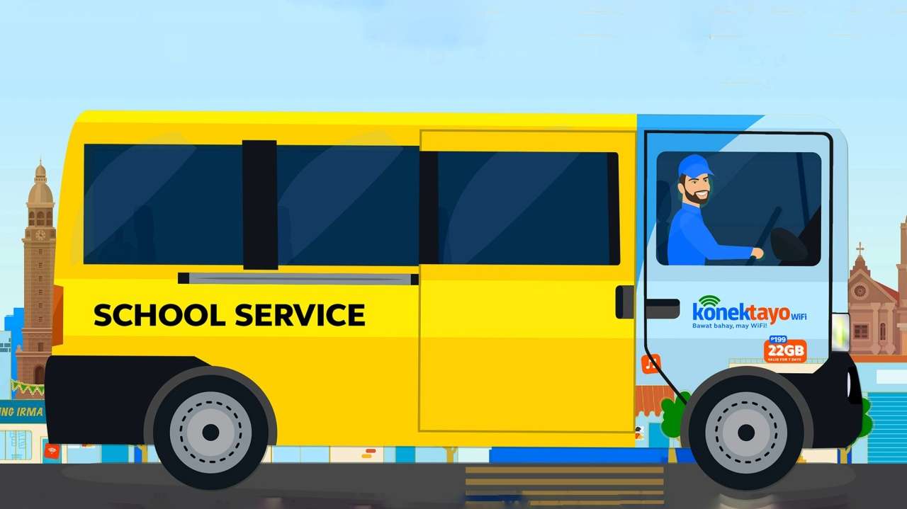 autobus szkolny puzzle online ze zdjęcia