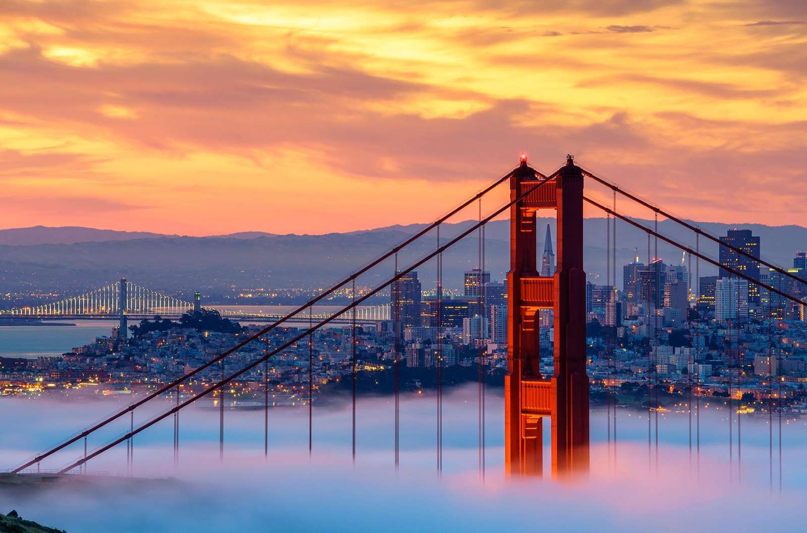 Most Golden Gate w San Francisco puzzle online ze zdjęcia