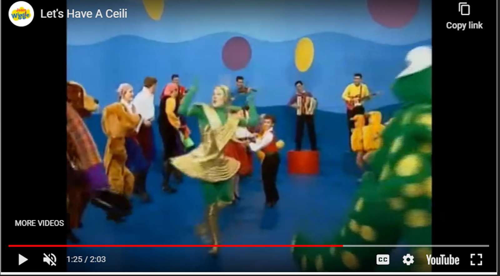 Wiggles pozwalają mieć ceili puzzle online ze zdjęcia