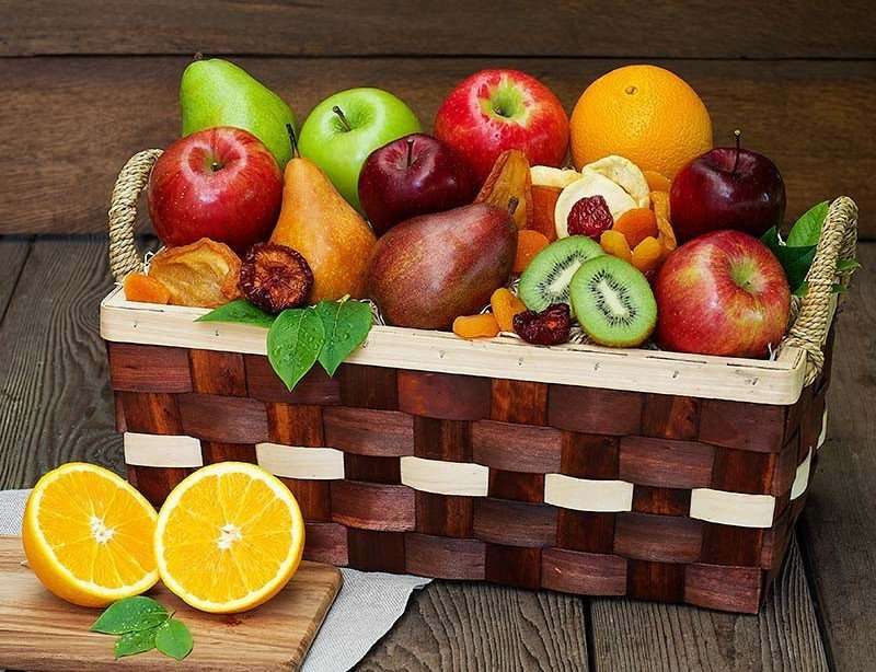Koszyk na owoce puzzle online ze zdjęcia