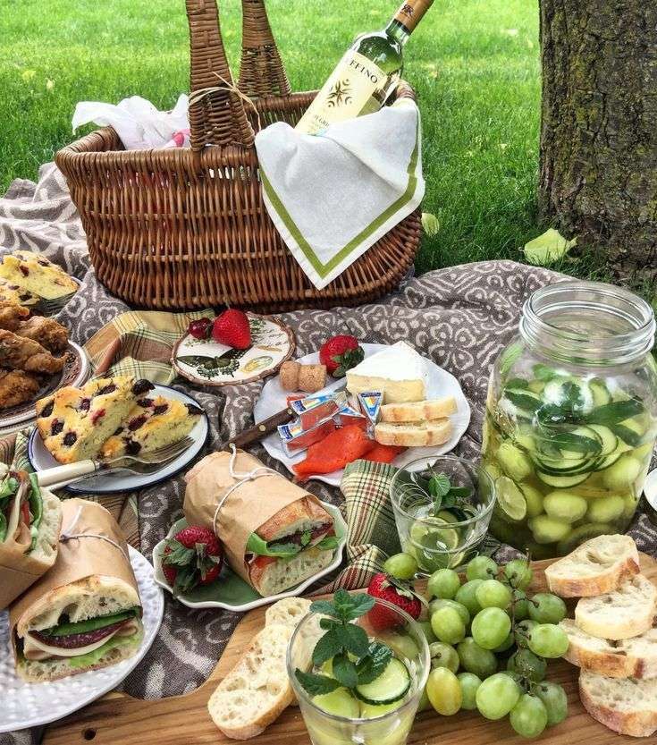 Piknik imprezowy puzzle online