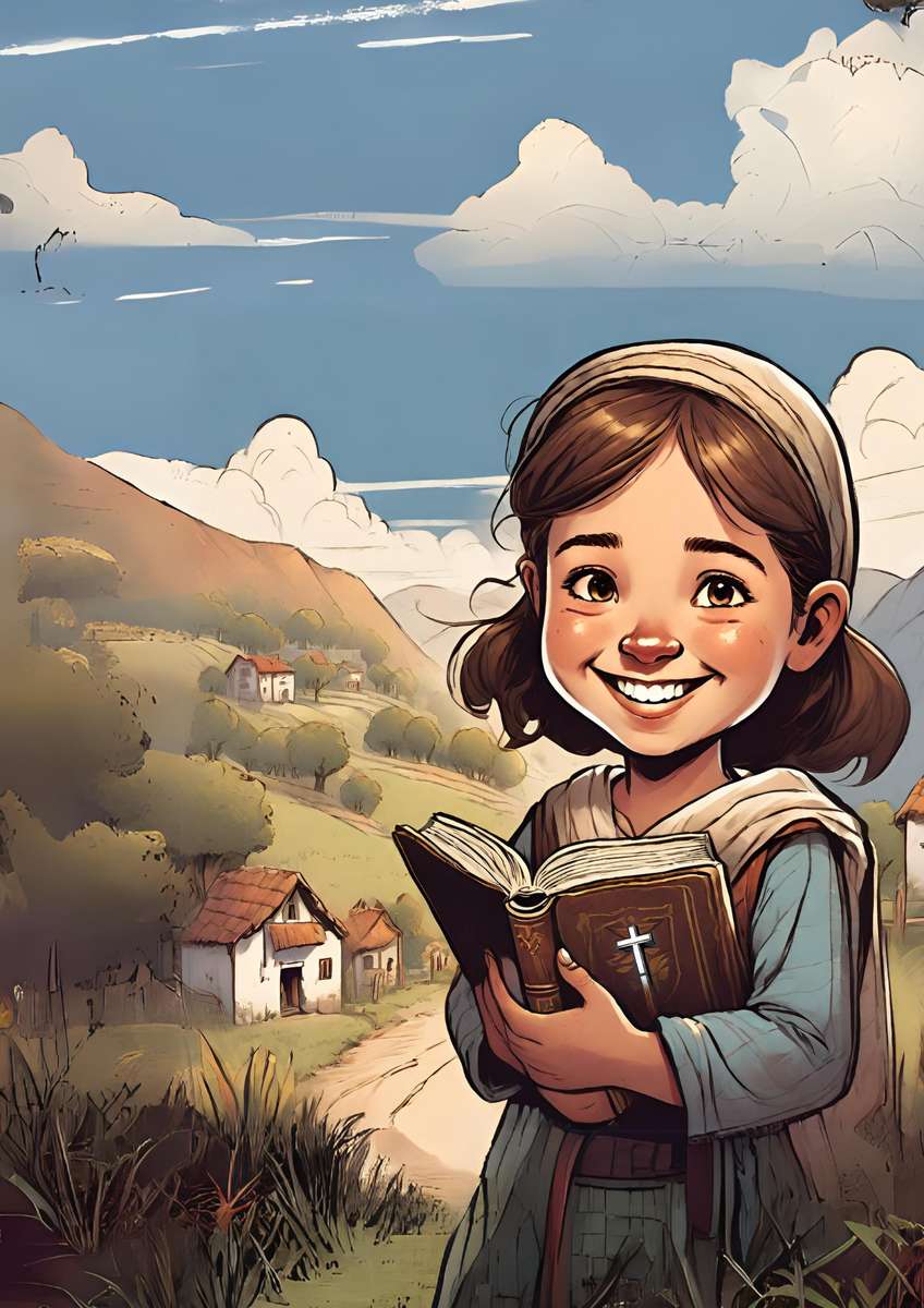 Mała Mary Jones i jej Biblia puzzle online