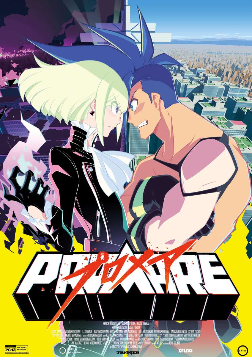 Promare plakat filmowy puzzle online