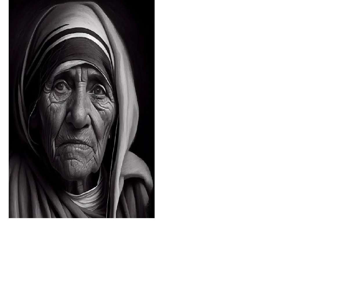 Matka Teresa puzzle online