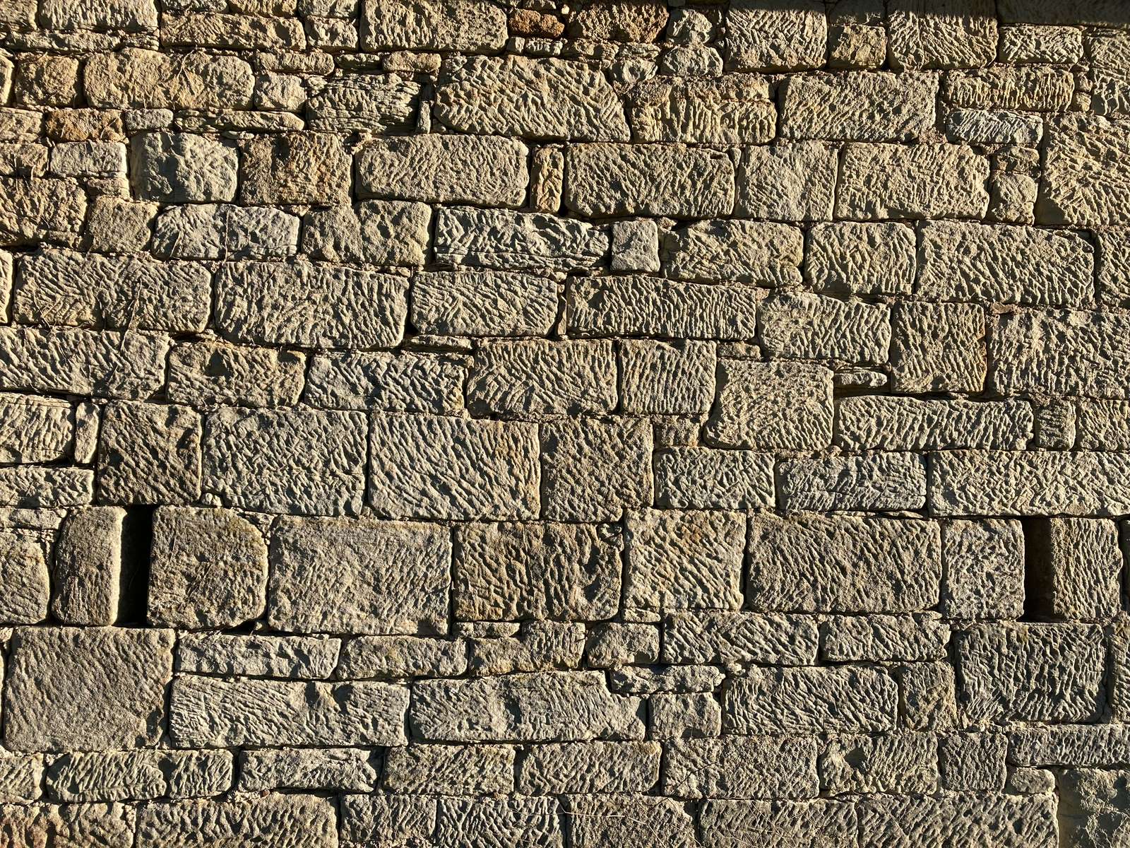 Suchy kamienny mur puzzle online ze zdjęcia