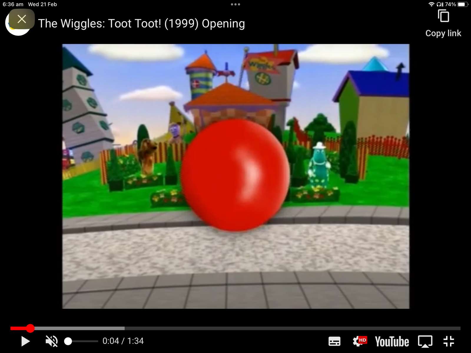 Wiggles Toot Toot 1999 puzzle online