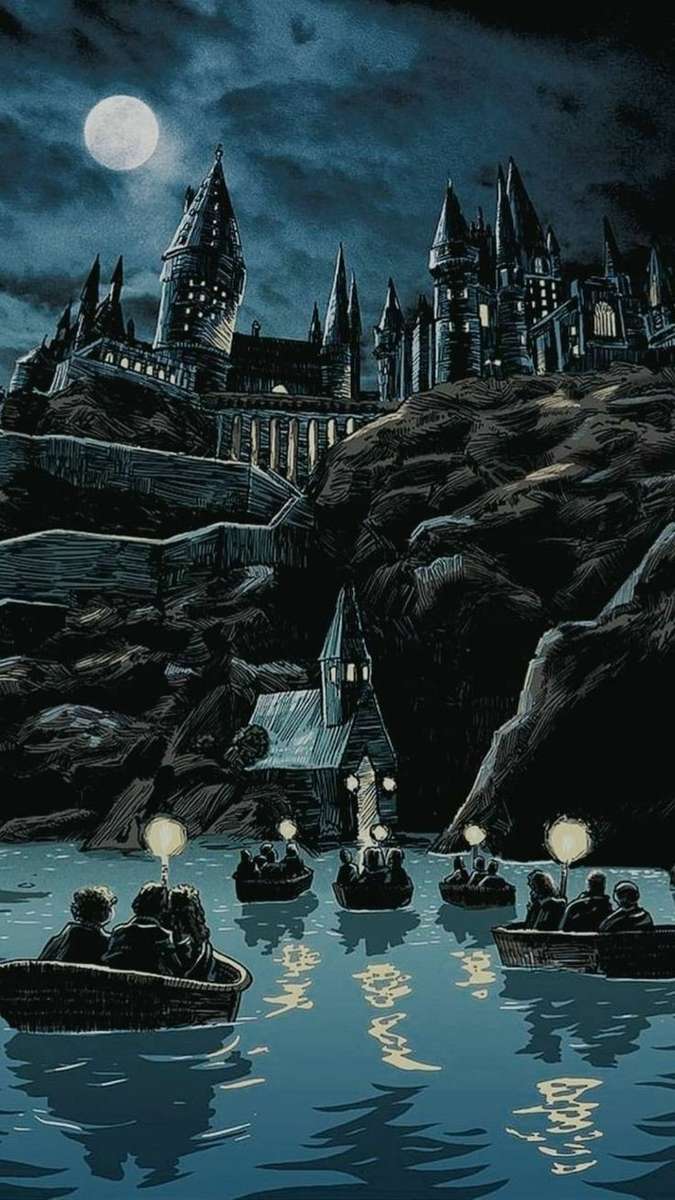 Przyjazd do Hogwartu puzzle online