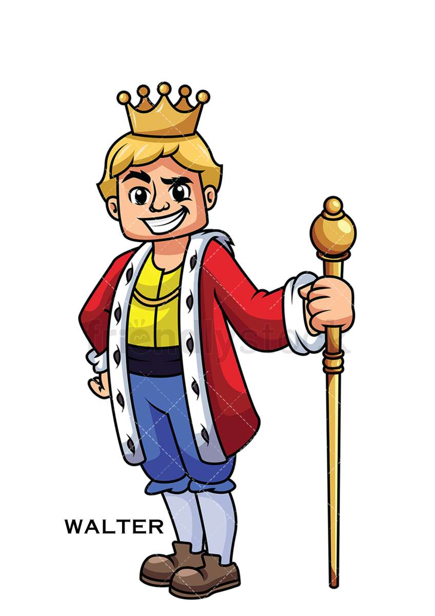 król Walter puzzle online