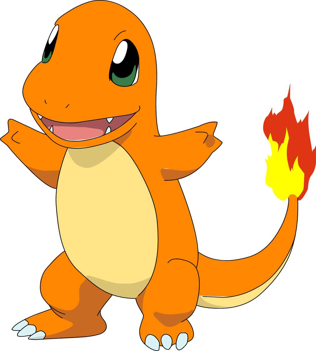 Charmander puzzle online ze zdjęcia