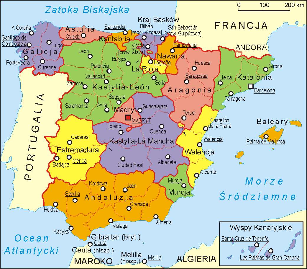 Hiszpania puzzle online ze zdjęcia