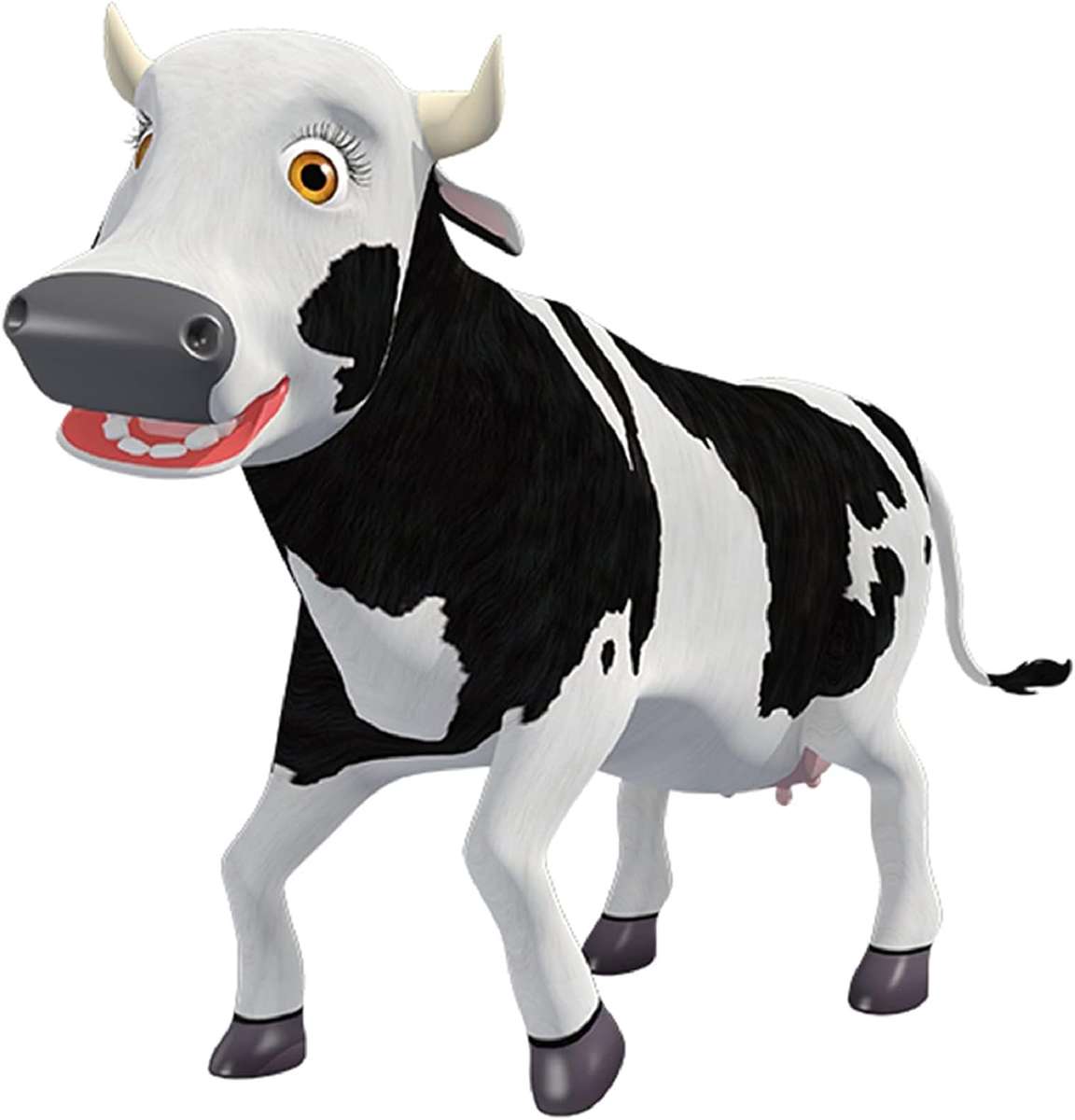 krowa zwierzęca puzzle online