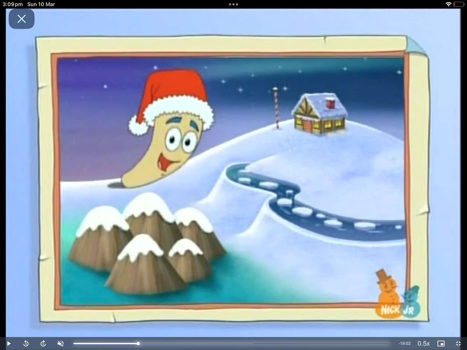 Dora odkrywca prezenty dla Świętego Mikołaja puzzle online ze zdjęcia