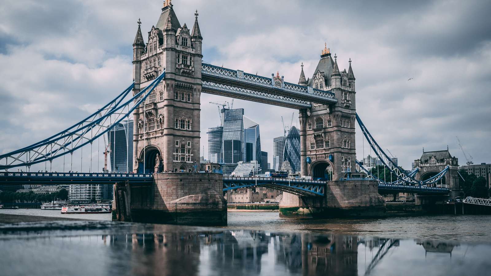 Londyn Tower Bridge0 puzzle online ze zdjęcia