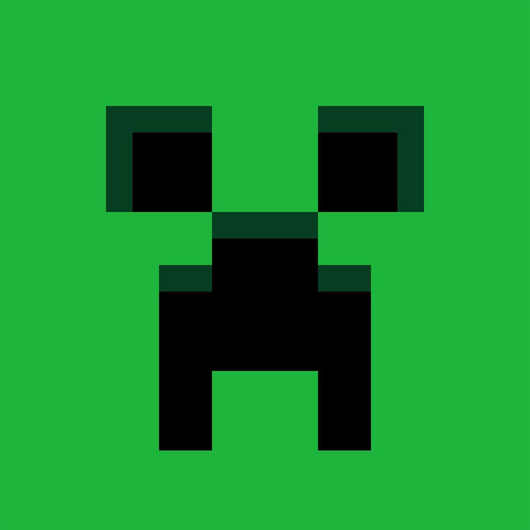 Creeper z Minecrafta puzzle online ze zdjęcia