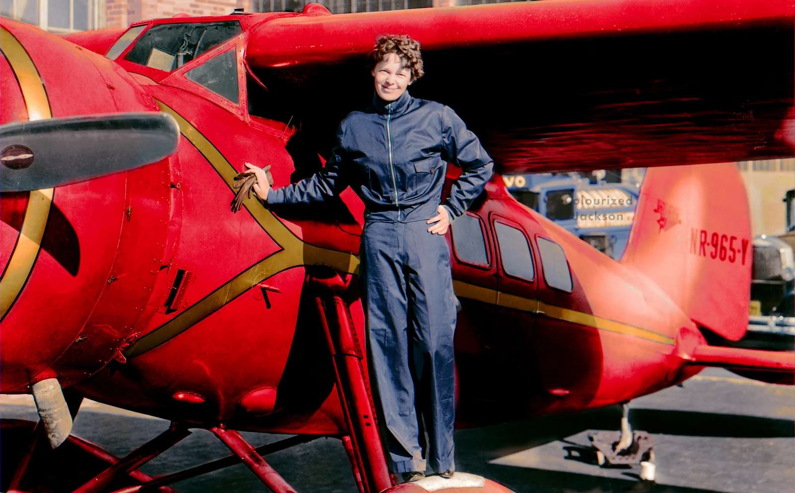 Amelia Earhart: Zagadka zaginionego pilota puzzle online
