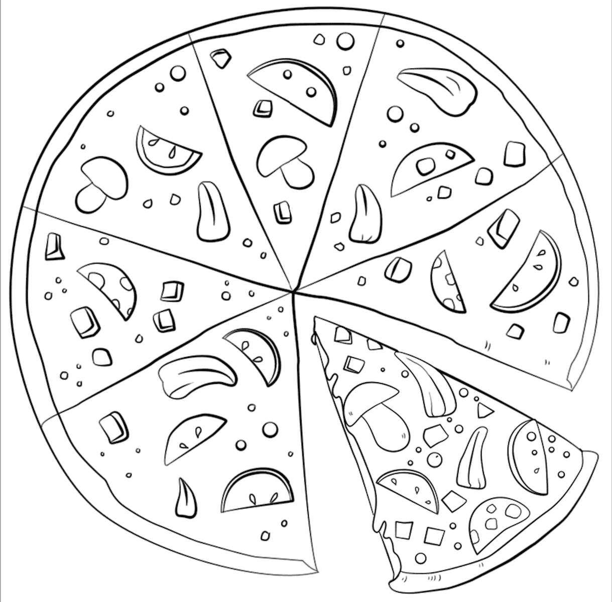 Pizzę puzzle online