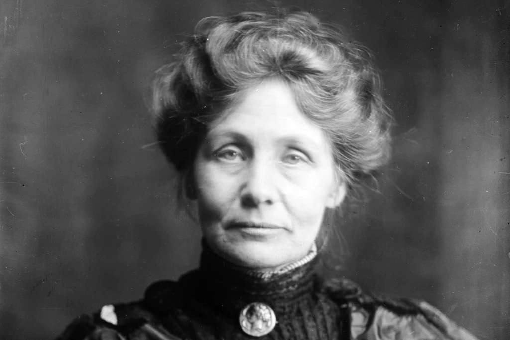 Zagadka Emmeline Pankhurst puzzle online ze zdjęcia