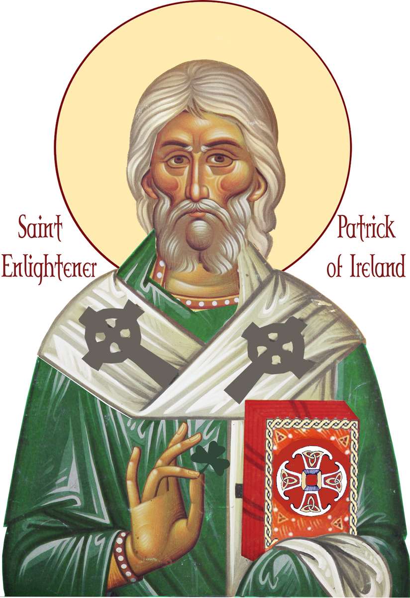 Sfântul Patrick puzzle online ze zdjęcia