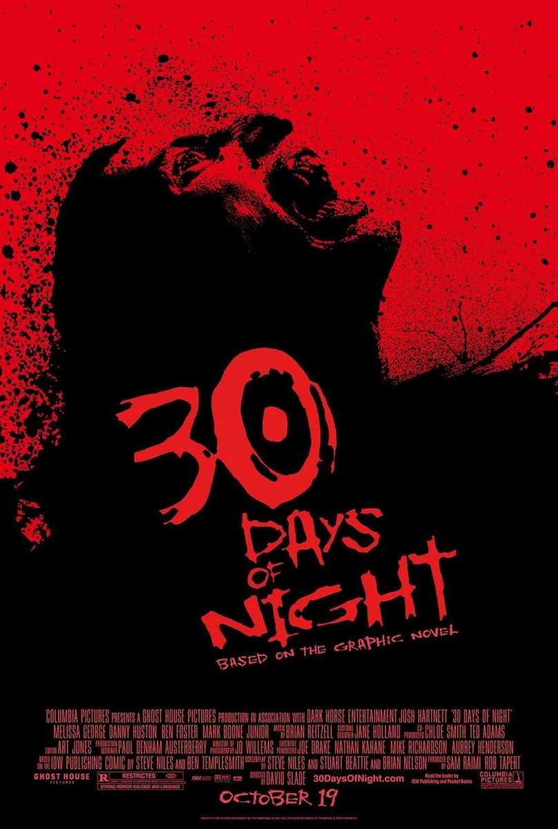 Plakat filmu 30 dni nocy puzzle online ze zdjęcia