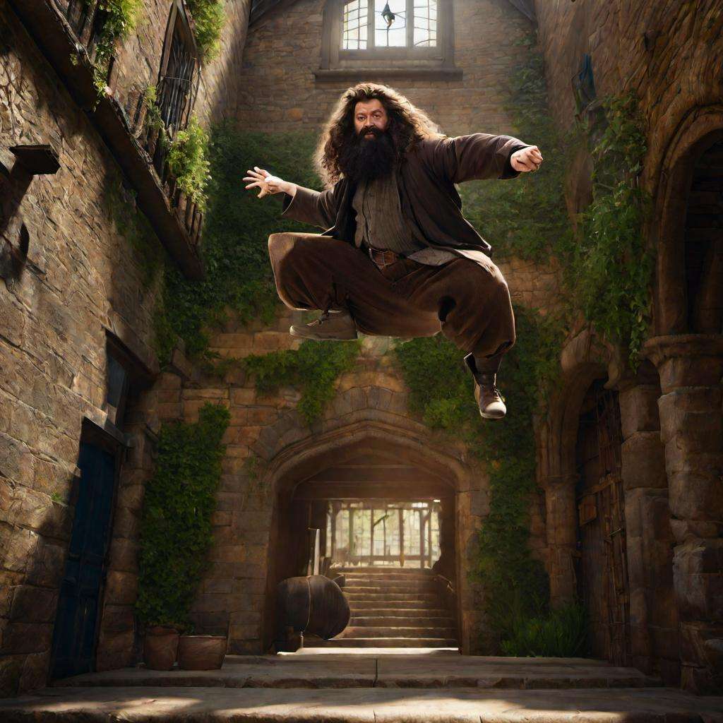Kung Fu Hagrida puzzle online ze zdjęcia
