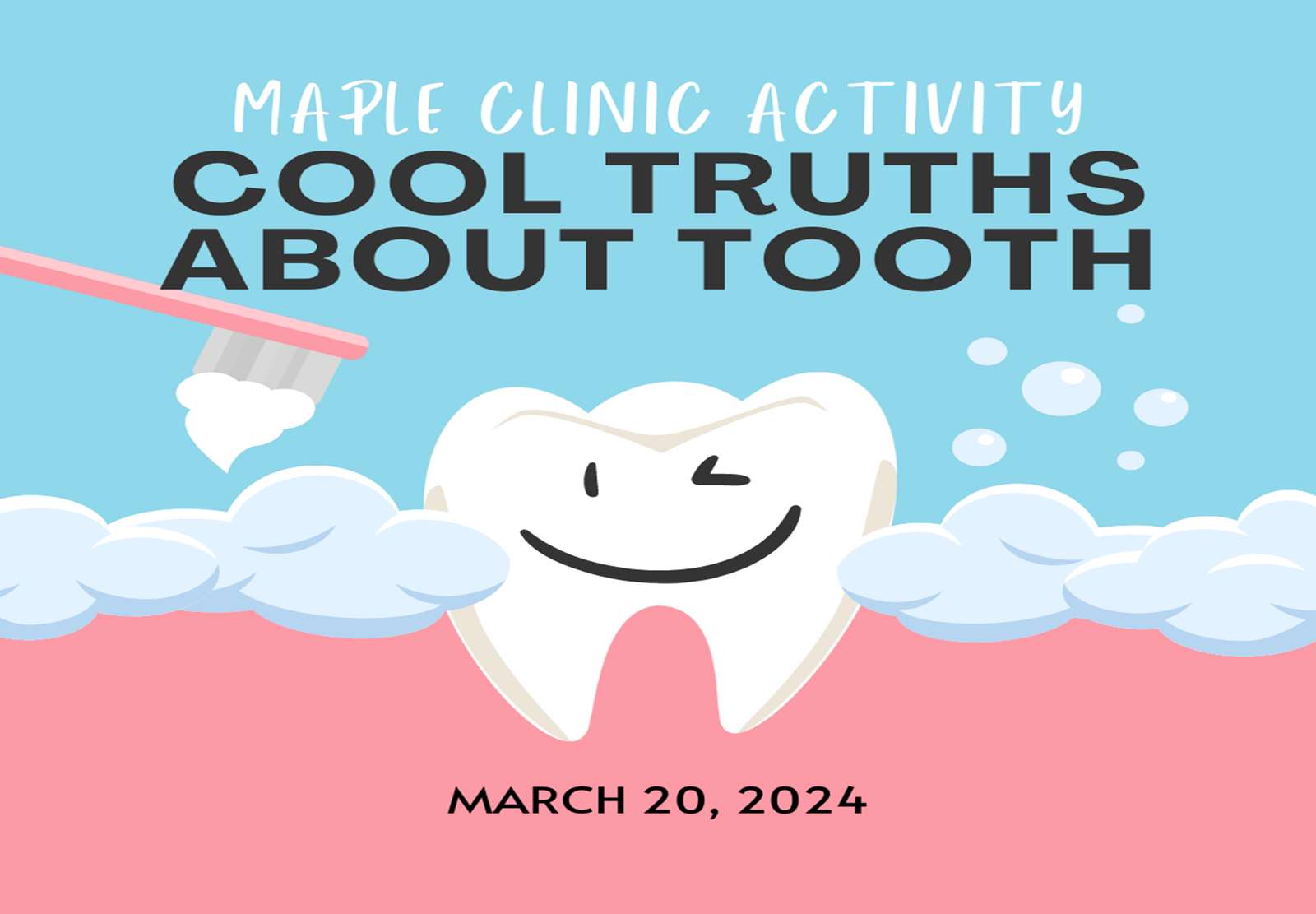 Działalność Maple Clinic Ciekawe prawdy o zębie puzzle online ze zdjęcia