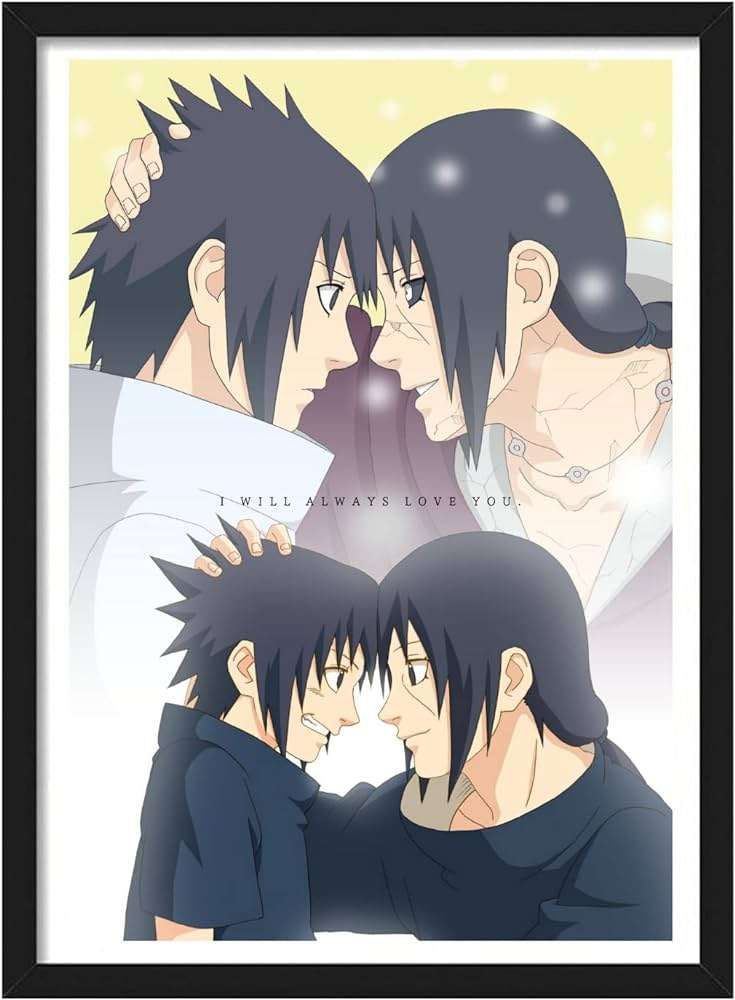 Sasuke i Itachiego puzzle online ze zdjęcia