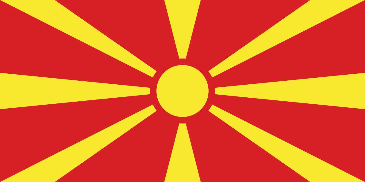 flaga Macedonii puzzle online ze zdjęcia