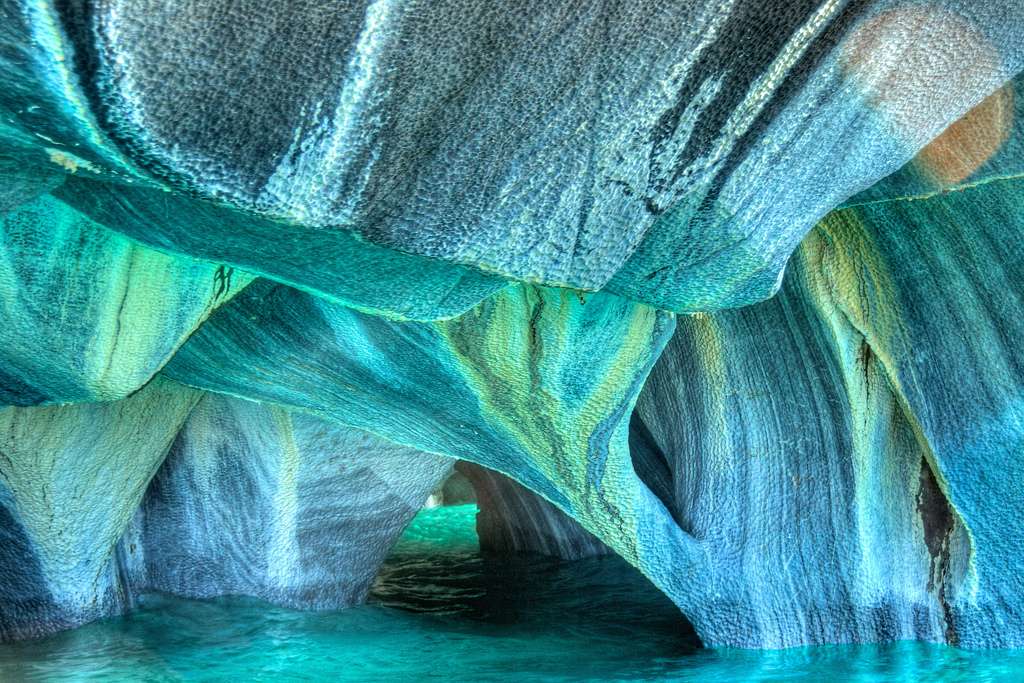 Jaskinia Niebieskich Tonów 1 puzzle online ze zdjęcia
