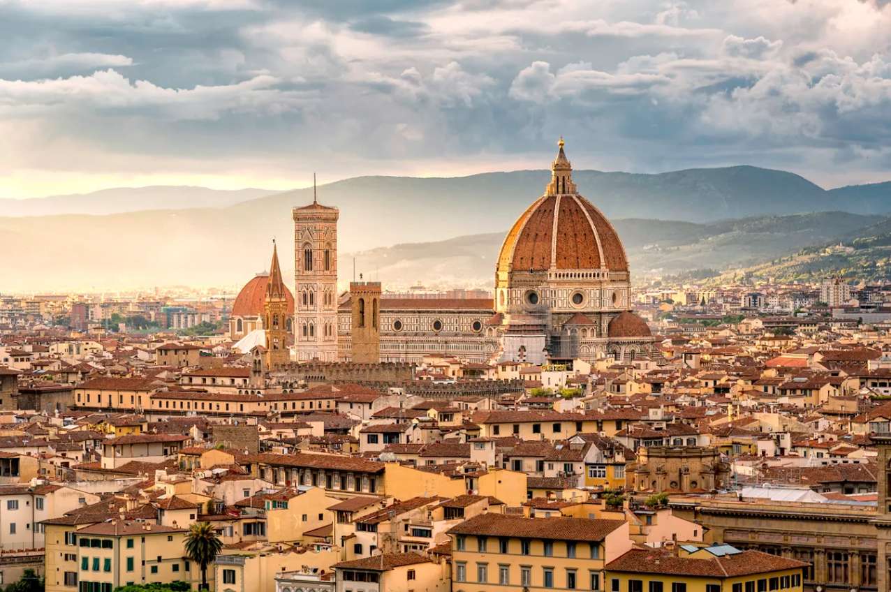 widok na Florencję puzzle online