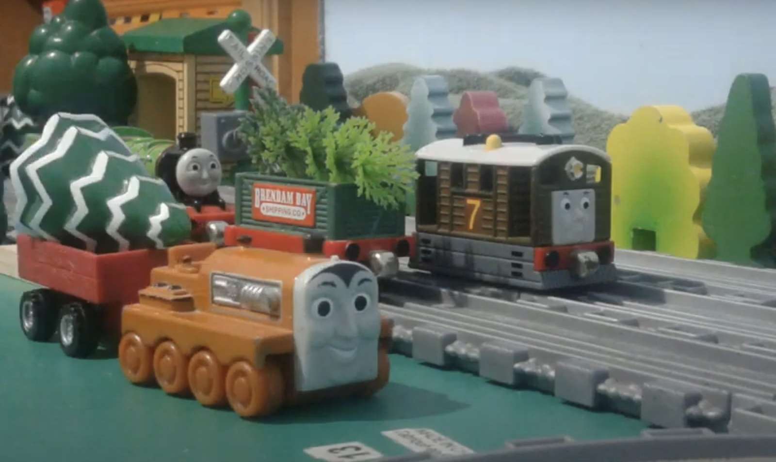 Thomas i przyjaciele Henry Forest zabierają ze sobą puzzle online ze zdjęcia
