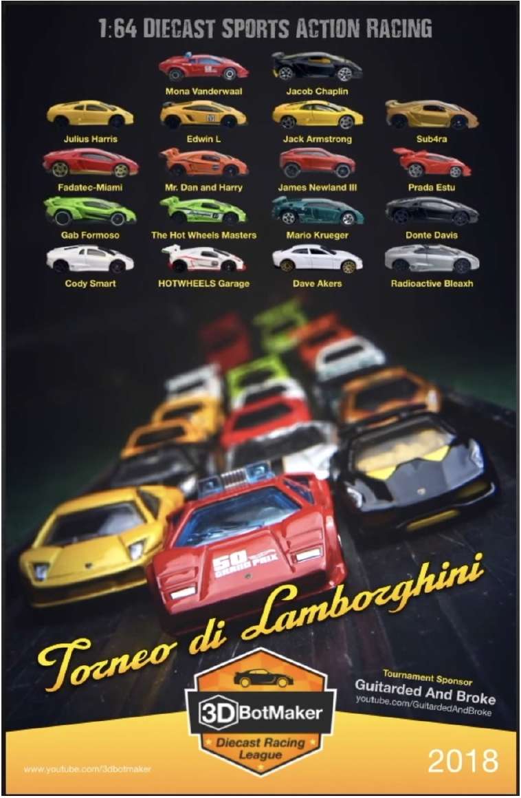 Torneo Lamborghini puzzle online ze zdjęcia