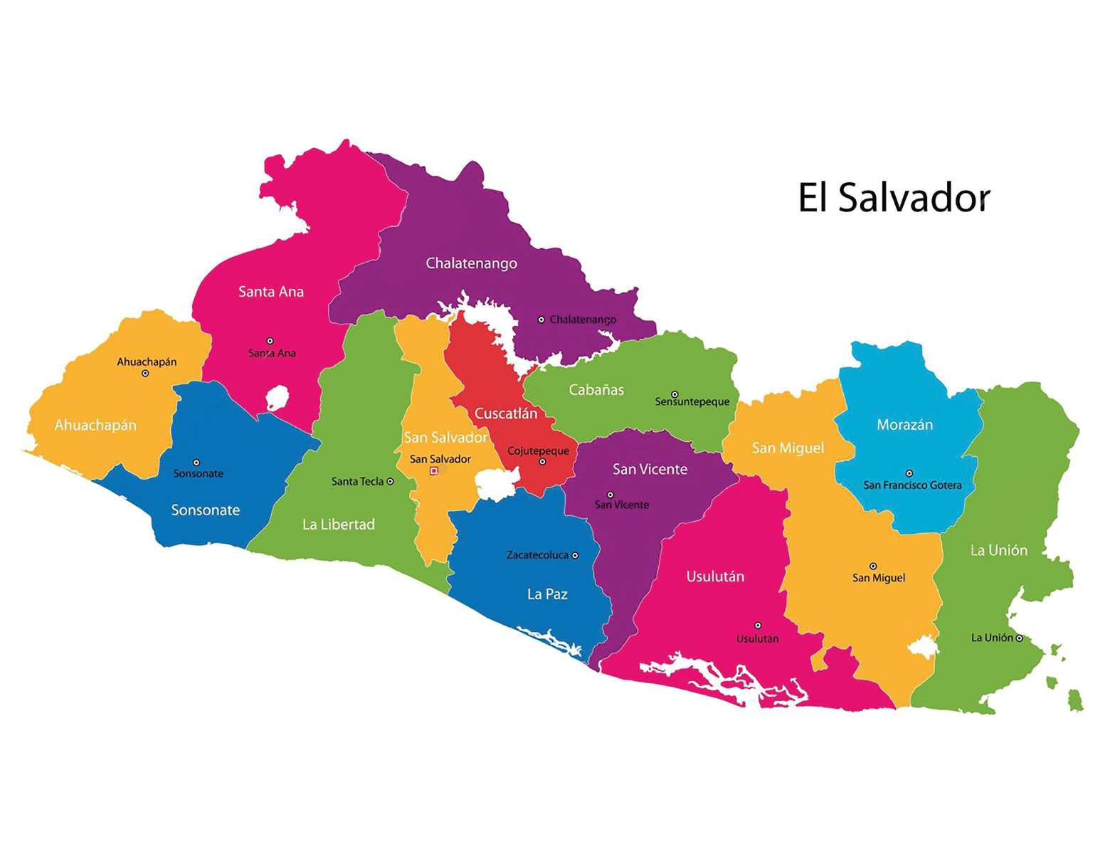 Salwador puzzle online ze zdjęcia