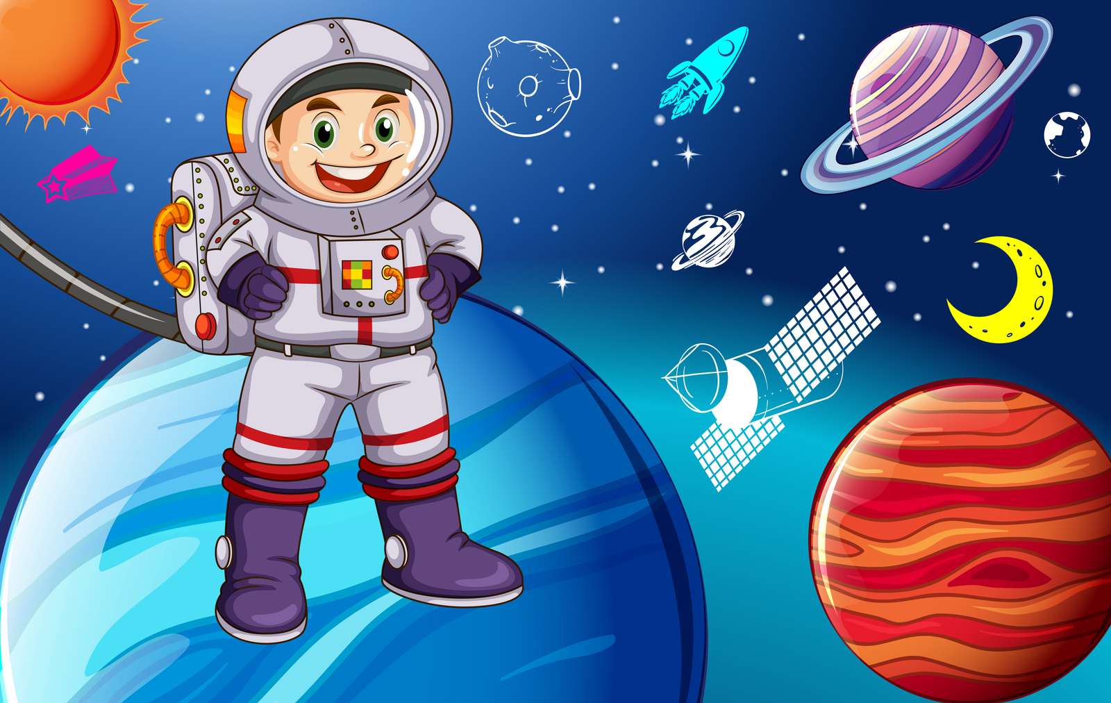 spacja121486 puzzle online ze zdjęcia