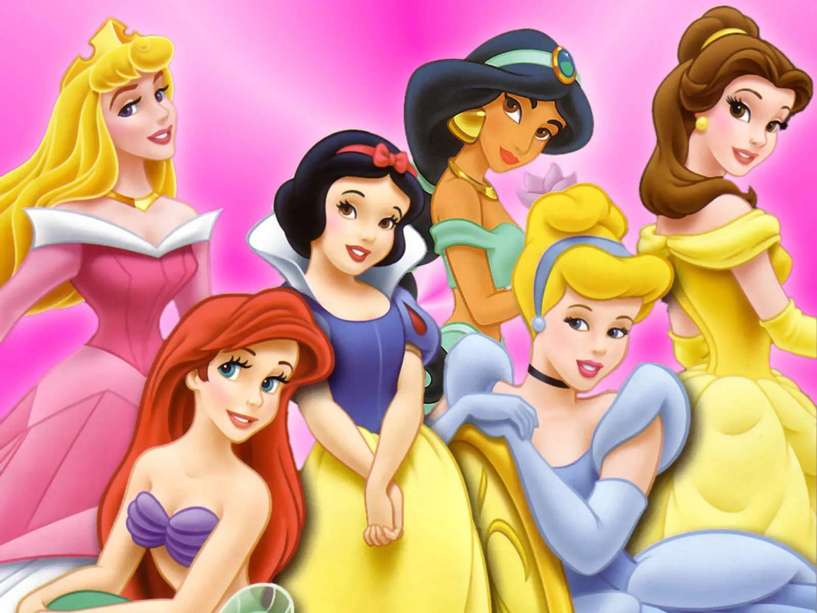 Puzzle z księżniczkami Disneya puzzle online ze zdjęcia