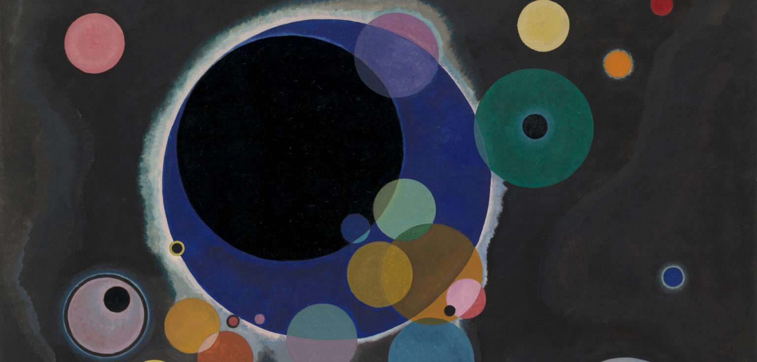 kręgi Kandinsky’ego puzzle online ze zdjęcia