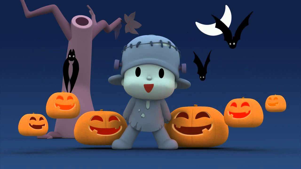 pocoyo na scenie puzzle online