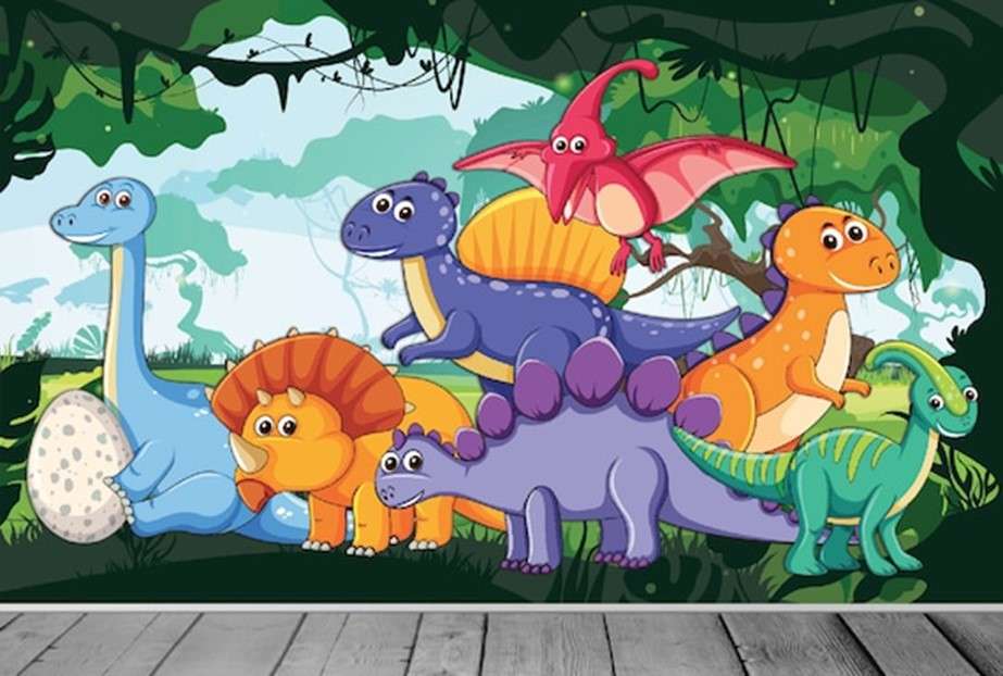 Dinozaur 1 puzzle online ze zdjęcia