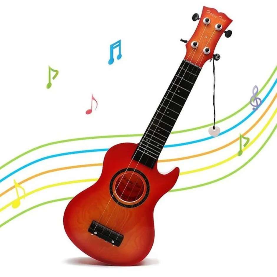 Instrument gitarowy puzzle online