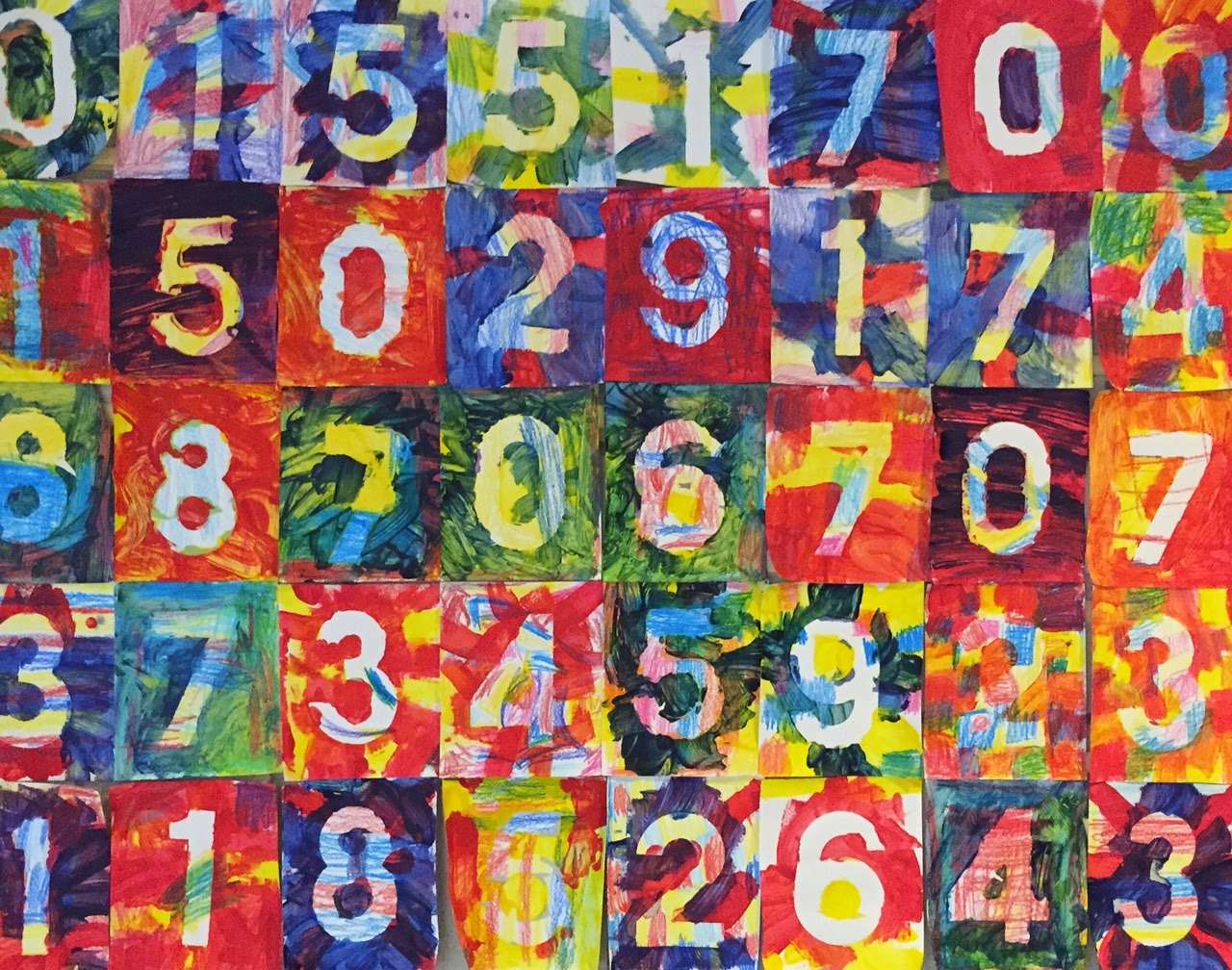 Liczby W Kolorze puzzle online